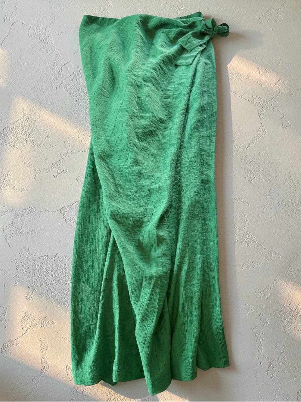 NWOT INTEMPO™ Emerald Textured Wrap Pants Sz L Wide Leg High Waist Pirate-core - Picture 6 of 15